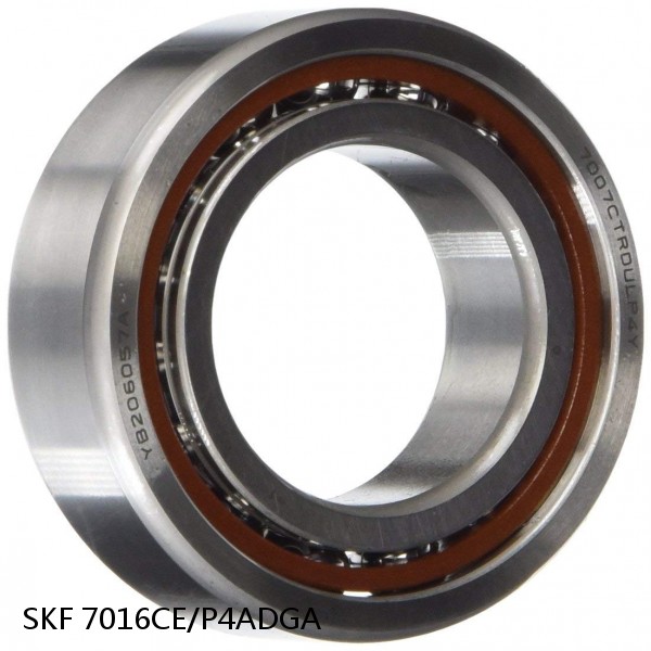 7016CE/P4ADGA SKF Super Precision,Super Precision Bearings,Super Precision Angular Contact,7000 Series,15 Degree Contact Angle